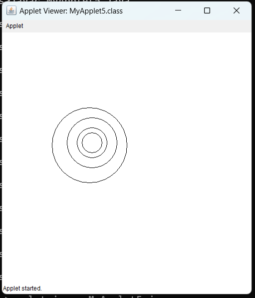 4concentric circles